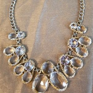 Crystal & Gold Necklace